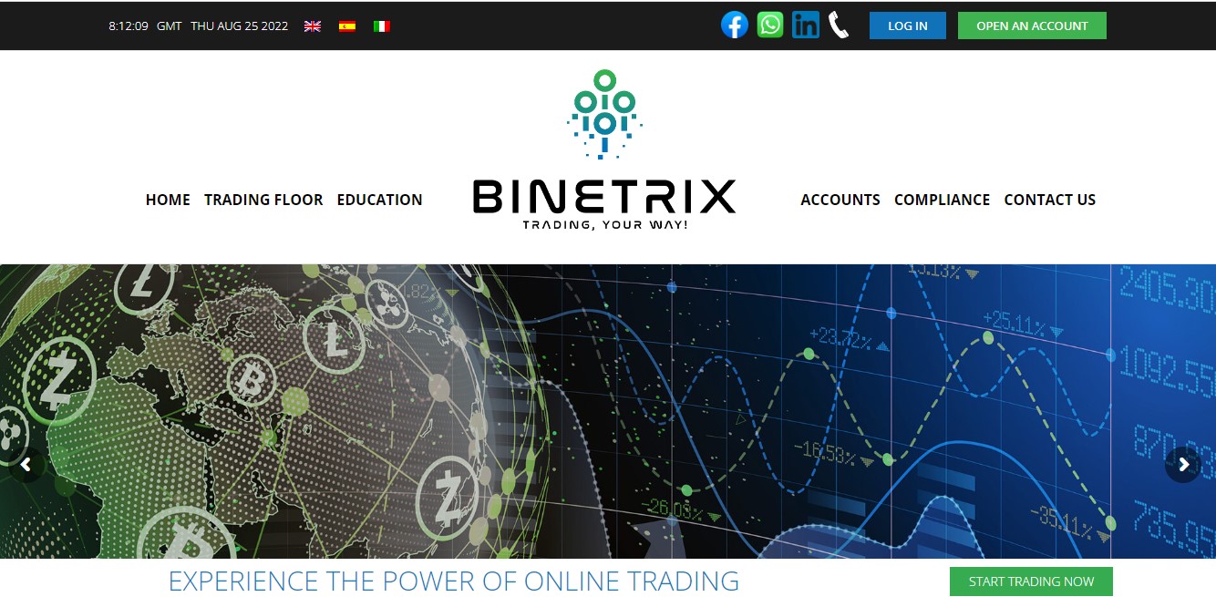 Binetrix website